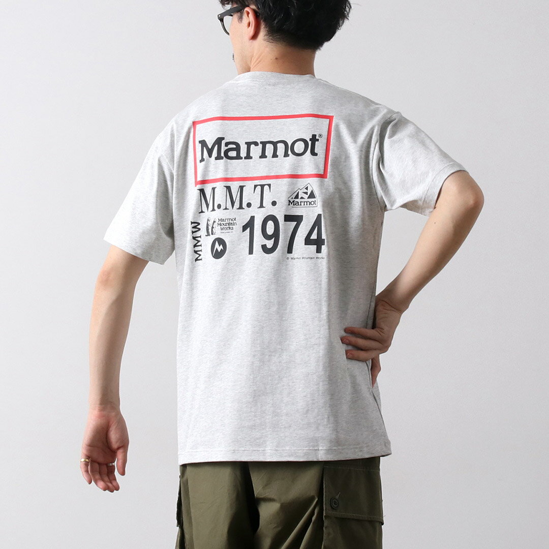 楽天市場】marmot Tシャツ（カラーグレー）（トップス｜メンズ