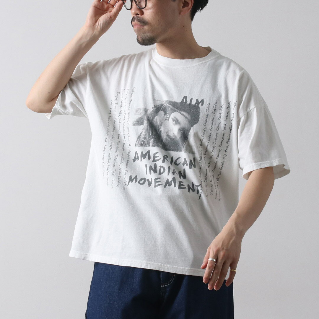 【50％OFF】REMI RELIEF（レミレリーフ）HARD SP加工 20/-天竺 BIGサイズTシャツ (INDIAN) / メンズ 半袖 オーバーサイズ プリント 日本製 HARD SP PROCESSED 20/- JERSEY BIG SIZE T-SHIRT (INDIAN)【セール】