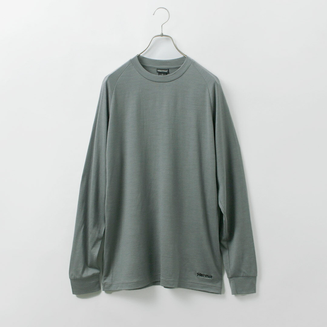 MARMOT（マーモット） メリノウール ロングスリーブTシャツ / カットソー ロンT 長...