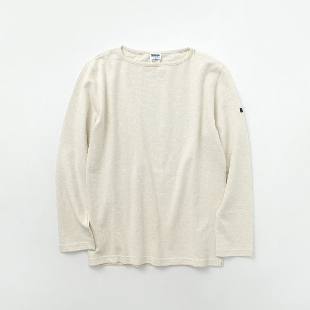 TIEASY（ティージー） HDCS ボートネック バスクシャツ / メンズ レディース ユニセックス Tシャツ カットソー 長袖 無地 TE001 - Image 3