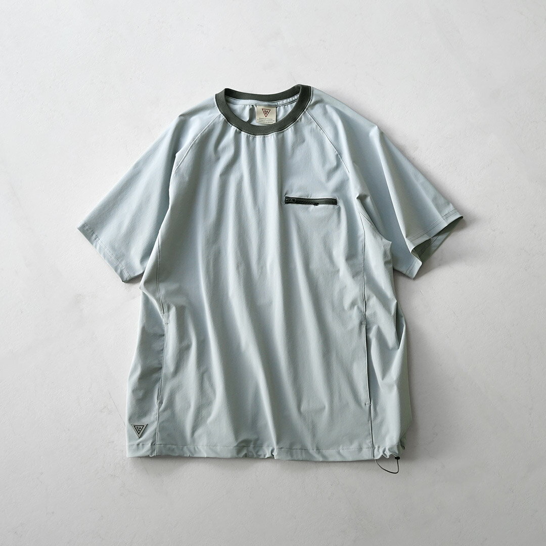 RAG（ラグ） アイスTシャツ 日本製 / メンズ 半袖 接触冷感 UVカット ストレッチ