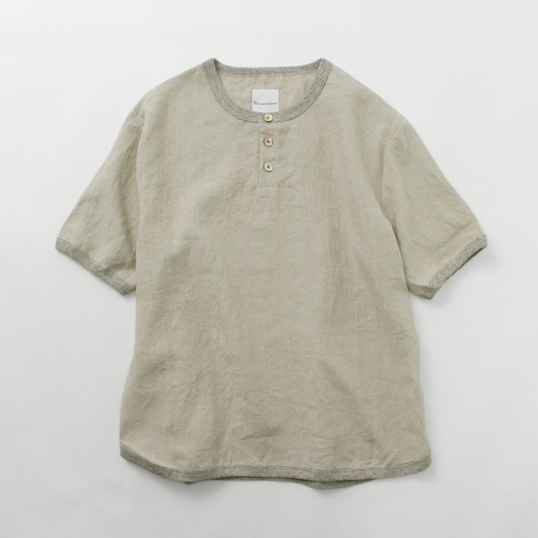 【10％OFFクーポン対象】RE MADE IN TOKYO JAPAN（アールイー） フレンチリネン ヘ...