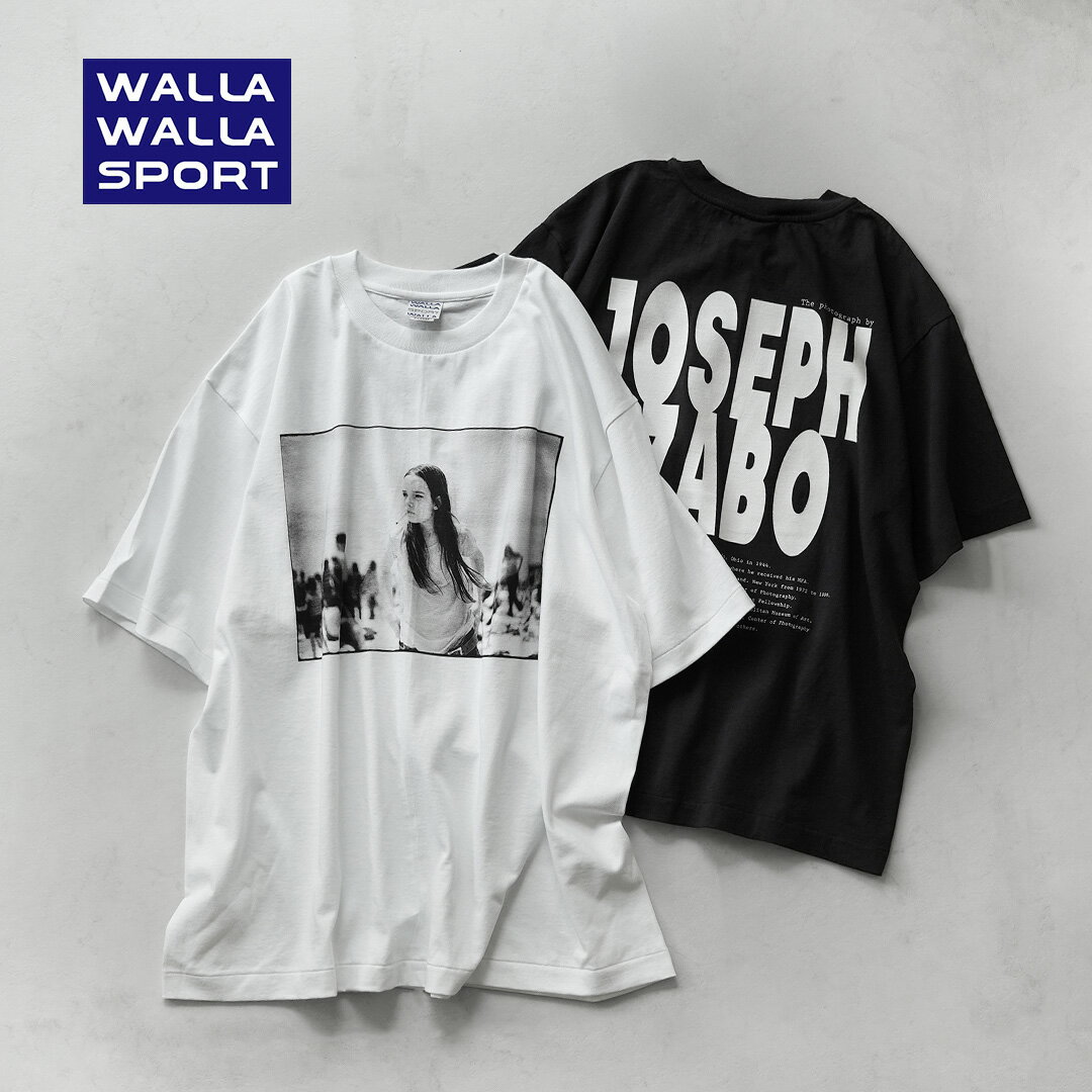 WALLA WALLA SPORT（ワラワラスポーツ） ジョセフスザボ フォトTシャツ プリシラ 日本製 / メンズ 半袖 Dinosaur Jr.