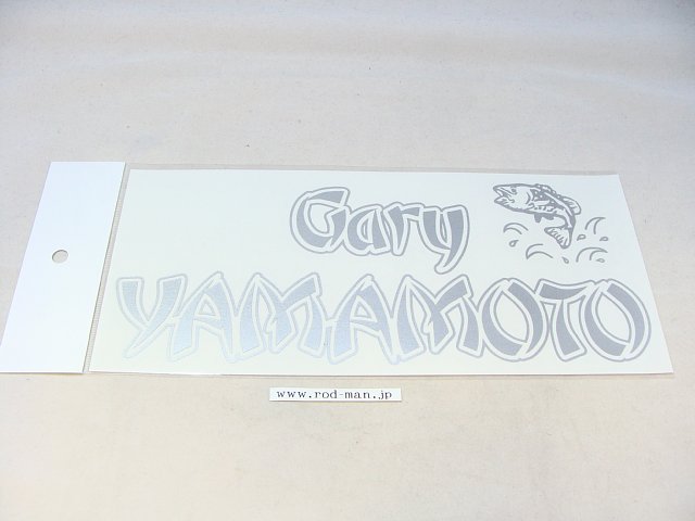乐天商城 - ゲーリーヤマモト　GYカッティングステッカー　#シルバー【メール便可】