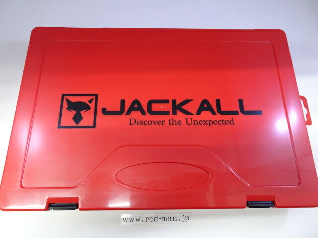 ジャッカル　3000DタックルボックスL　#レッド
