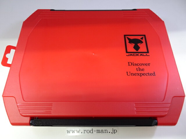 ジャッカル　2300DダブルオープンタックルボックスM　#レッド