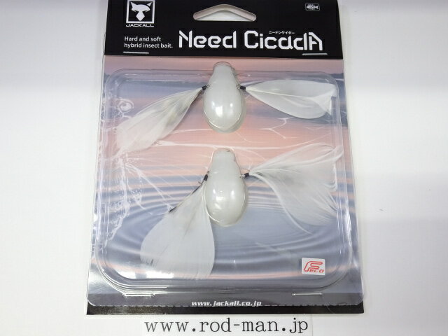 乐天商城 - ジャッカル　ニードシケイダー　#スーパーホワイト　エコ認定商品【メール便可】