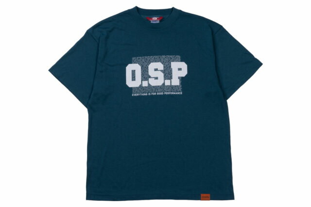 オーエスピー　O.S.PルアープリントTシャツ　#ピーコックブルー　XLサイズ【メール便可】