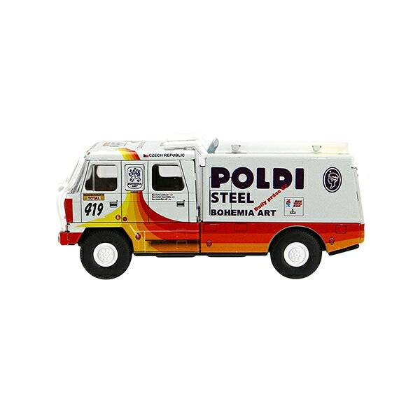 KOVAP ブリキのカーオブジェ Tatra タトラ 815 "Dakar 1996 Poldi" Model 68200 [2]
