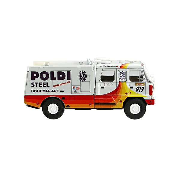 KOVAP ブリキのカーオブジェ Tatra タトラ 815 "Dakar 1996 Poldi" Model 68200 [3]