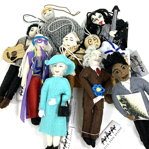SILK ROAD BAZAAR ビリー・ホリデイ Billie Holiday フェルト製オーナメント [2]