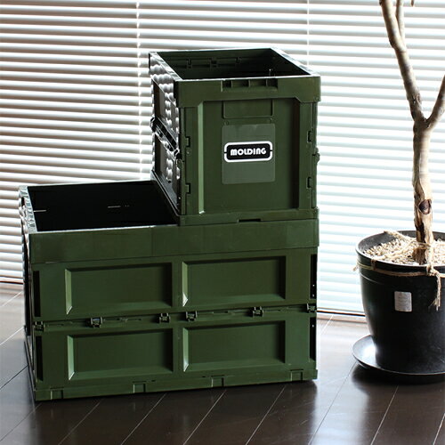 molding CONTAINER BOX 折畳みコンテナーボックス Lサイズ 50L(003043) [2]