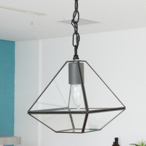 LAMP by CRAFT TERRARIUM 1 BULB PENDANT LIGHT テラリウム型 1灯 ペンダントライト（SQUARE・TRIANGLE）