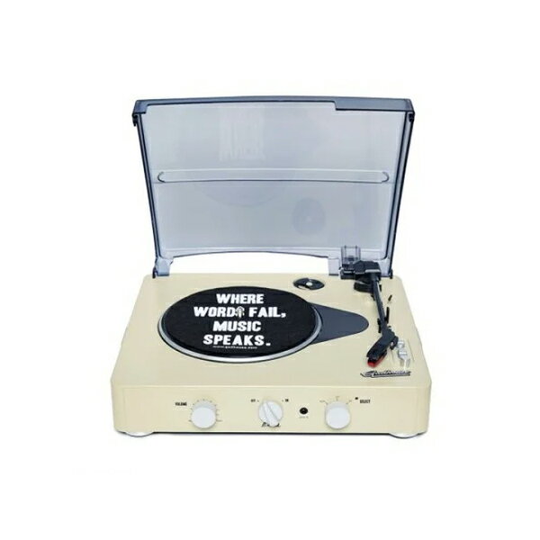 インテリア雑貨rodcontrolのGadhouse レコードプレーヤー Brad Retro record(IVORY)GAD001003IV|詳細画像