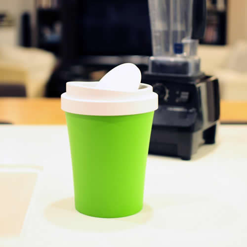 QUALY ミニ コーヒービン(コーヒーカップ型ごみ箱) [2]