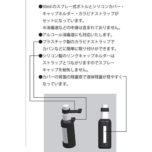 インテリア雑貨rodcontrolのSLOWER スプレーボトル PUMP SPRAY BOTTLE Mistral SLW243~245｜アングル3