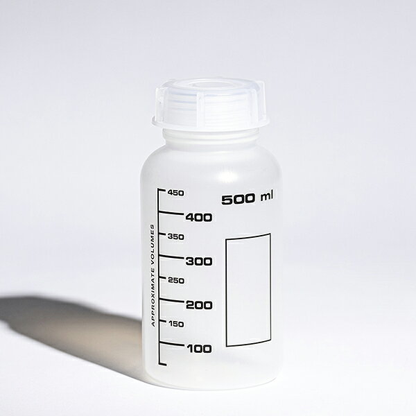 LAMAPLAST PPワイドネックボトル PP Wide Neck Bottle 500ml（PL3614）