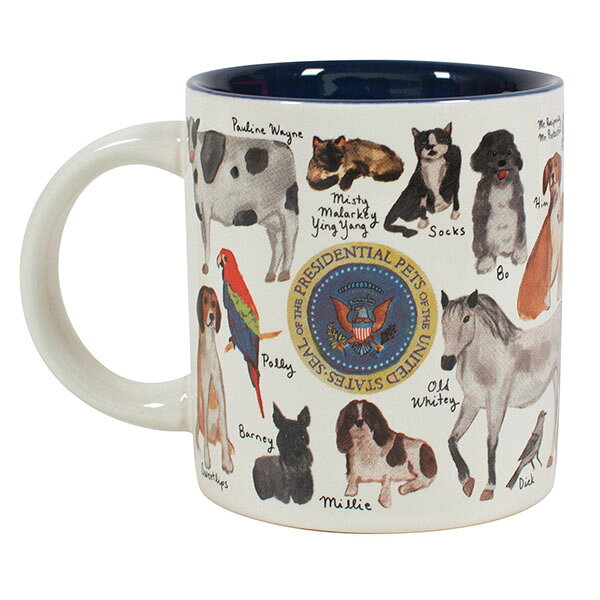 インテリア雑貨rodcontrolのU.P.G. トラディショナルマグ PRESIDENTIAL PETS 5662｜アングル2