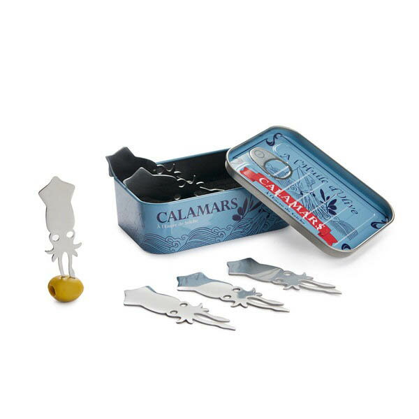 Balvi スナックフォーク カラマリ（イカ）6pcs 27971