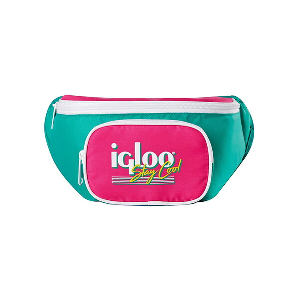 Cooler Box - IGLOO［RETRO］ウェストポーチ【JADE】65477