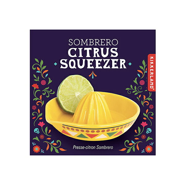 インテリア雑貨rodcontrolのKIKKERLAND ソンブレロ シトラス スクイーザー Sombrero Citrus Squeezer CU391｜アングル3