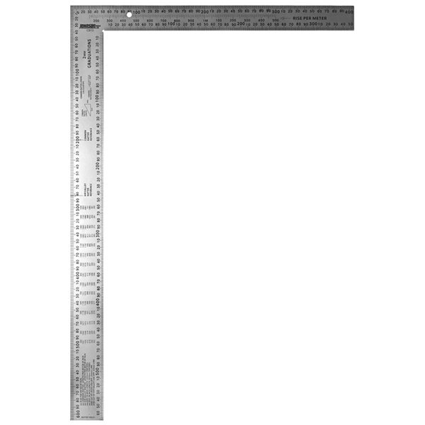 Rakuten - JOHNSON 400x600mm直角スチールスケール CS13