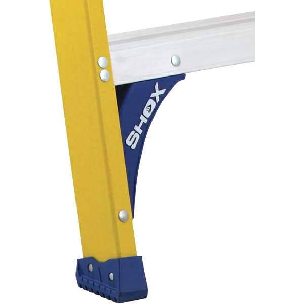 インテリア雑貨rodcontrolのLouisville Ladder ファイバー脚立シングルステップ4ft［イエロー］耐荷重110kg(FS2004) [大型品：配送条件あり]｜アングル3