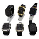 zandy ステンレス一体式ベルト ステンレスケース+TPUベルト Apple Watch専用の一体式バンド