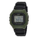 CASIO メンズデジタル腕時計 W-218H-3AVDF(2)