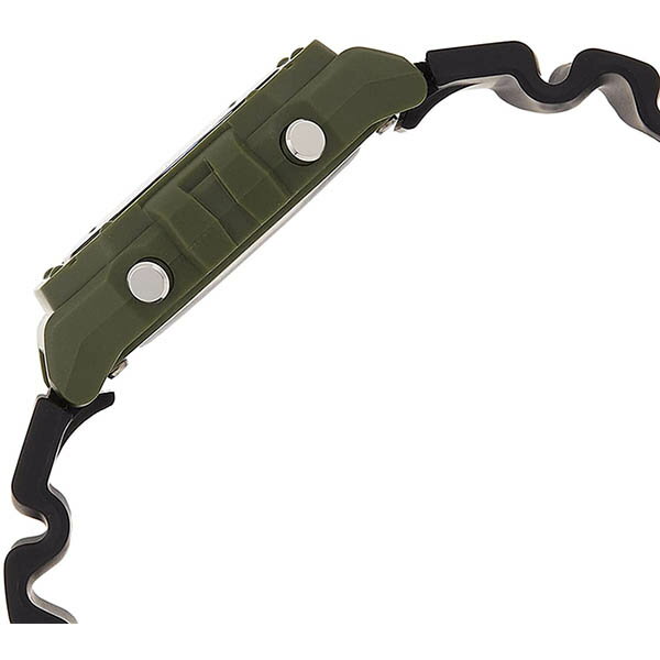 CASIO メンズデジタル腕時計 W-218H-3AVDF