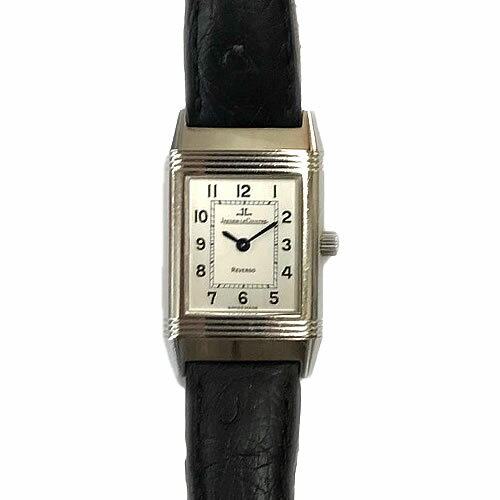 ジャガー・ルクルト 腕時計（レディース） JAEGER LECOULTRE REVERSO ジャガールクルト レベルソ レディース SS 1990's 手巻き 文字盤・ブレスオリジナル品