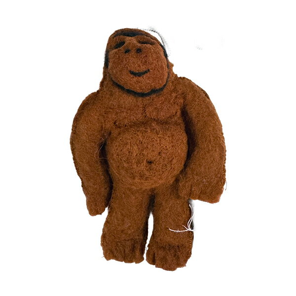乐天商城 - SILK ROAD BAZAAR ビッグフット（Bigfoot） フェルト製オーナメント