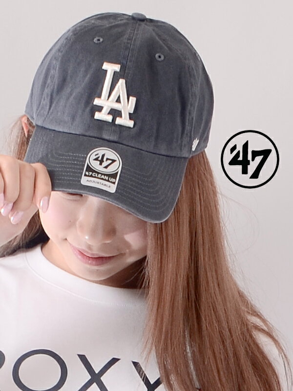 47Brand フォーティセブン キャップ メンズ レディース ユニセックス おしゃれ ブランド Dodgers 47 CLEAN UP Vintage Navy ドジャース クリーンナップ ビンテージネイビー ベースボール ローキャップ MLB01055 B-RGW12GWSNL-VN