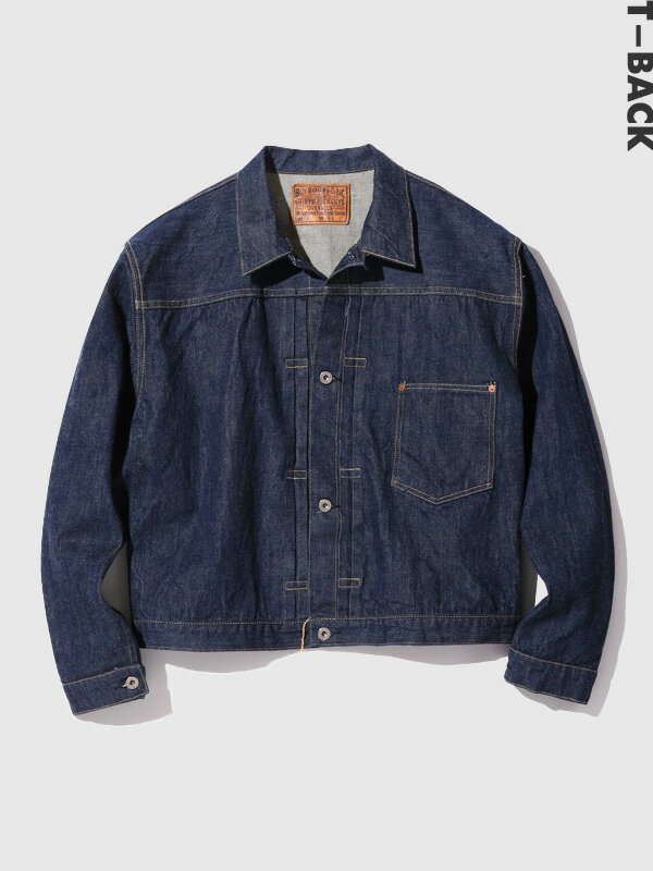 樂天商城 - BUZZ RICKSON'S バズリクソンズ Gジャン Tバック メンズ レディース 大きいサイズ デニムジャケット シンプル おしゃれ かっこいい WORLD WAR II DENIM BLOUSE 第二次世界大戦 デニムブラウス 日本製 東洋エンタープライズ 大戦モデル ドーナツボタン BR16041T