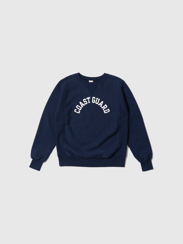 樂天商城 - BUZZ RICKSON'S バズリクソンズ スウェットトレーナー 綿 100% 厚手 裏起毛 沿岸警備隊 ホリゾンタル・ニッティング コーストガード BR68913 HORIZONTAL KNITTING SWEAT SHIRT “COAST GUARD”