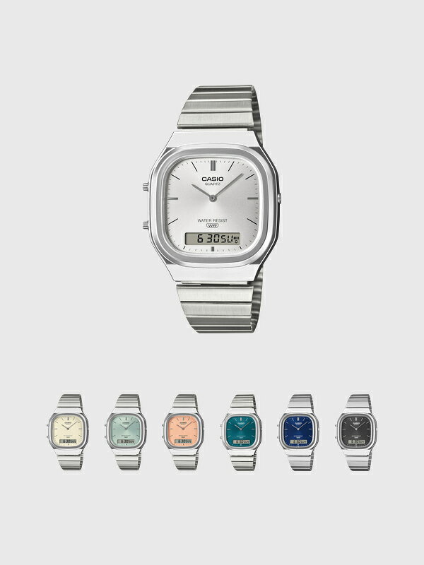 【国内正規品】CASIO カシオ 腕時計 アナログ デジタル 防水 CASIO CLASSIC チープカシオ チプカシ AQ-240E-3AJF 7AJF 2AJF 4AJF 7A2JF 2A2JF 1AJF