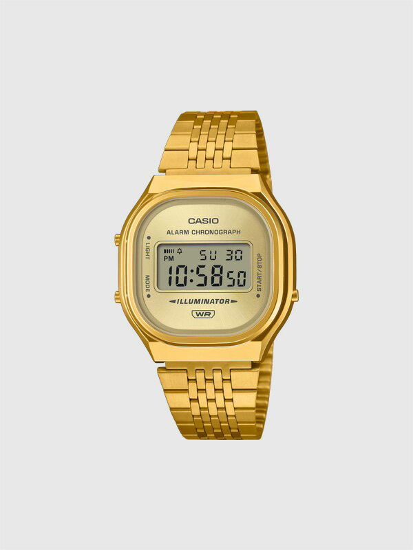 Rakuten - 【国内正規品】CASIO CLASSIC カシオ クラシック 腕時計 デジタル レトロ モダン 多列バンド デジタル シンプル チープカシオ チプカシ A140WEG-9AJF