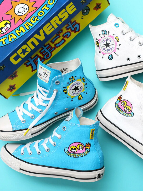 CONVERSE ALL STAR コンバース オールスター ハイカット スニーカー たまごっち ALL STAR TAMAGOTCHI HI オールスター タマゴッチ HI グッズ POP-UP JAPAN コラボ コラボレーション シューズ 靴 31310400 31310401