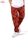 COOKMAN クックマン シェフパンツ chef pants メンズ レディース ユニセックス 男女兼用 おしゃれ かわいい 大きいサイズ Chef Pants Duck Hunter Camo Red イージーパンツ コックマン ダックハンターカモ 迷彩 カモフラ 231-03819