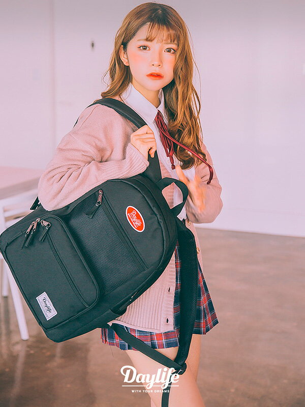 DAYLIFE リュック レディース メンズ 大容量 通学 おしゃれ 大人可愛い かわいい 女子高生 バッグ デイライフ LAYER BACKPACK 中学 高校 通学 高校生 女子 バックパック インスタ映え JK LAYER
