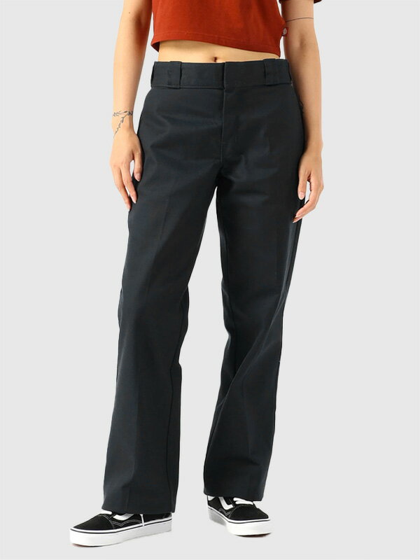 Dickies ディッキーズ パンツ メンズ レディース ユニセックス FLAT FRONT WORK PANT ワークパンツ チノパン ベージュ パンツ TCツイル ローライズ ディッキ ワークウェア ストリート DK000004 874 WD874