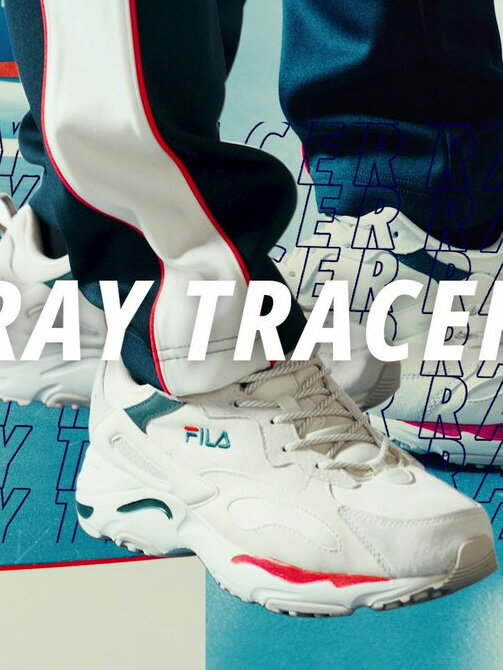 FILA フィラ スニーカー 厚底 メンズ レディース ユニセックス ダッドシューズ ダッドスニーカー RAY TRACER レイ トレイサー ベージュ グリーン レッド 厚底スニーカー 靴 ストリート ダンス スポーツ FS1SB1460X-BEG F5119-1460