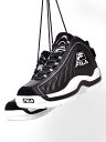 FILA フィラ スニーカー レディース メンズ ユニセックス 黒 ブラック おしゃれ ハイカット GRANT HILL 2 GB グラント ヒル バスケット シューズ バッシュ 靴 おにぎり 2Pac トゥーパック ダンス ストリート スポーツ 1BM01846