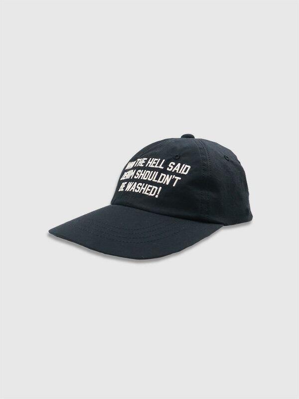 樂天商城 - FULLCOUNT CAP フルカウント キャップ 日本製 ブランド ベースボール 浅め ローキャップ 26SS WHO THE HELL SAID DENIM SHULDN’T BE WASHED ! 6261