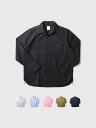 HOUSTON ヒューストン シャツ メンズ レディース シンプル おしゃれ かっこいい OXFORD L/S WORK SHIRT オックスフォード 長袖 ワークシャツ シャンブレー タイプ 生地染め 巻き3本針縫製 ネコ目ボタン 大きいサイズ カジュアル アメカジ ミリタリー カラバリ 41133(4)