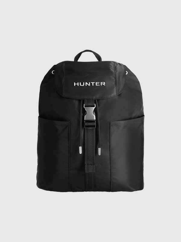 樂天商城 - HUNTER ハンター バッグ リュックサック プレミアム ナイロン ミニ バックパック 耐水 メタル ロゴ UBB5517NYL Premium Nylon Mini Backpack