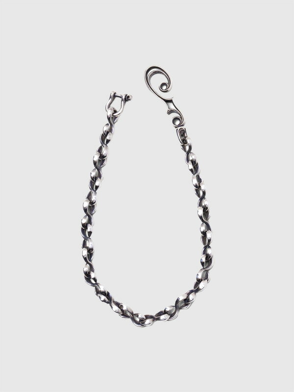 INCEPTION インセプション ウォレット チェーン シルバー メッキ ブランド Fホール カラビナ シンプル 経年変化 IPC-03 F-HOLE CARABINER WALLET CHAIN SILVER PLATING