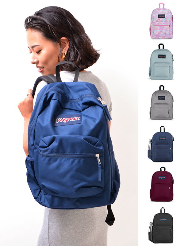 JANSPORT リュック メンズ JANSPORT ジャンスポーツ リュック リュックサック レディース メンズ ユニセックス 通学 高校生 女子 おしゃれ 大容量 かわいい クロスタウン 大人 キッズ ブランド 通勤 バッグ バックパック デイパック 中学生 大学生 ジャンスポ JS0A47LW CROSS TOWN