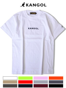 KANGOL カンゴール Tシャツ メンズ レディース ユニセックス 半袖 ブランド 大きいサイズ ビッグシルエット スポーツ 綿100% おしゃれ 白 黒 ベージュ ピンク オレンジ ペールトーンカラー ネオンカラー ストリート ARKG-902