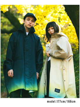 KiU キウ レインコート レディース メンズ ポンチョ 防水 撥水 耐水 おしゃれ かわいい レインウェア カッパ ユニセックス NEW STANDARD RAIN PONCHO ニュー スタンダード レインポンチョ 自転車 通学 フェス キャンプ アウトドア K163